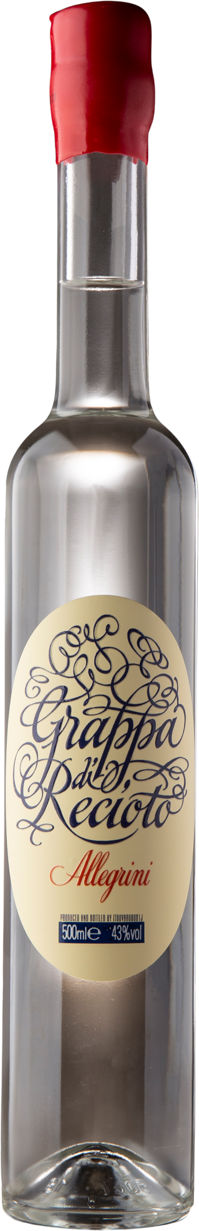 Grappa de Recioto 50 cl
